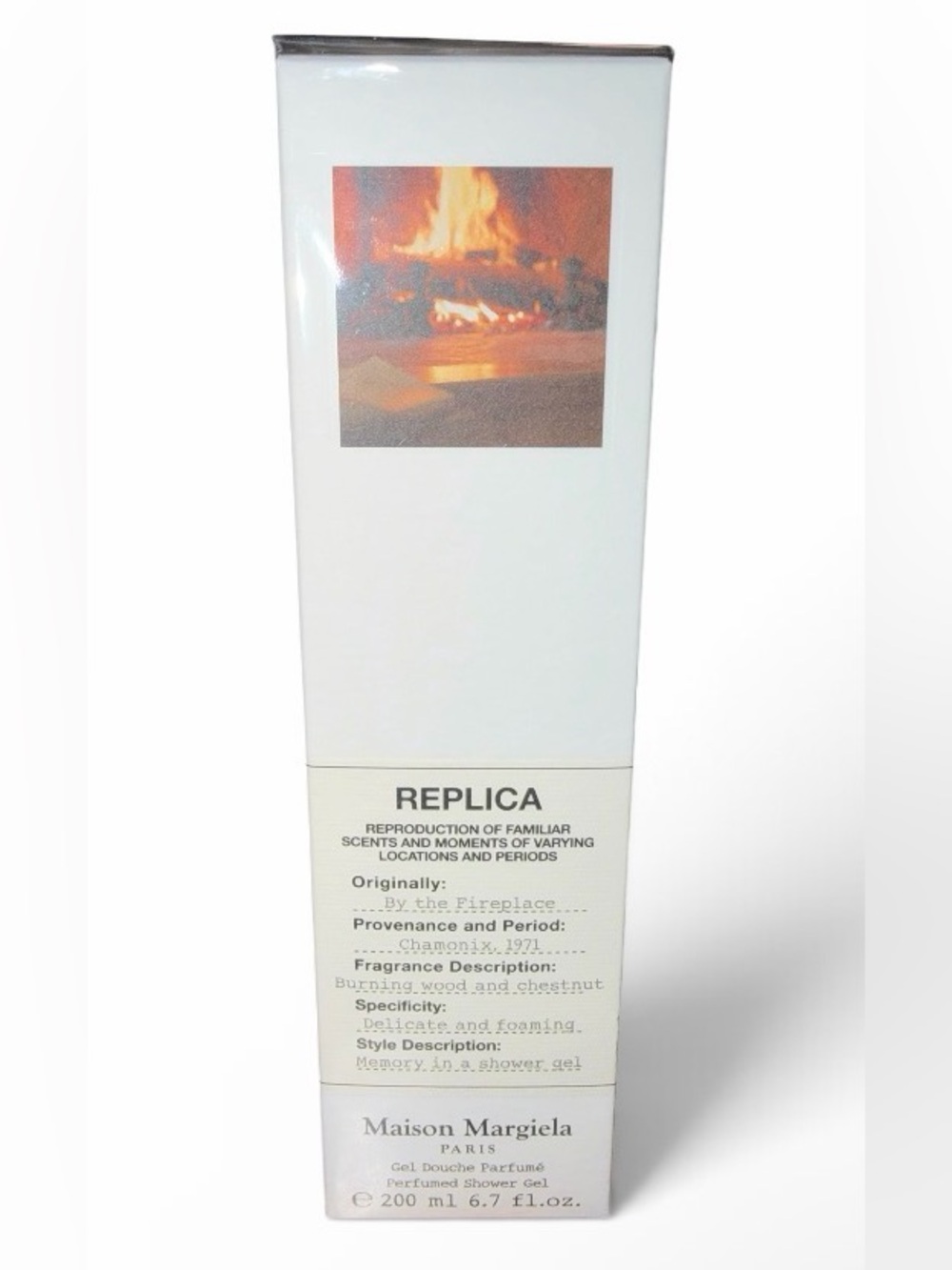 Maison Margiela Replica By the Fireplace Shower Gel 6.7 oz NIB